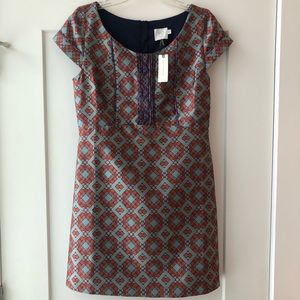 Cap sleeve shift dress from Anthropologie
